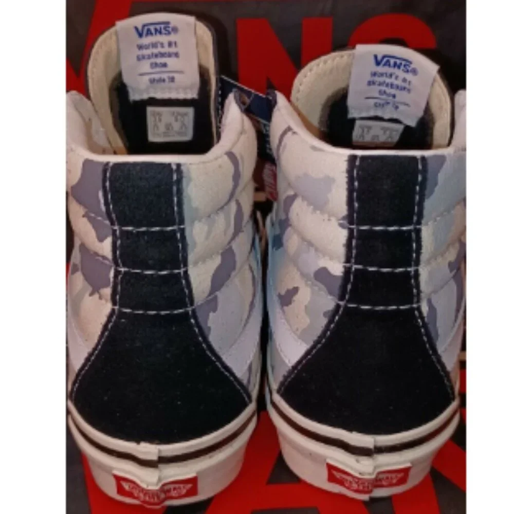 Vans Sk8-Hi 38 Dx Anaheim Factory Camo/Gray Men's 3.5/Women's 5 VNOA38GFV7G